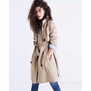 Madewell Abroad Trench Coat